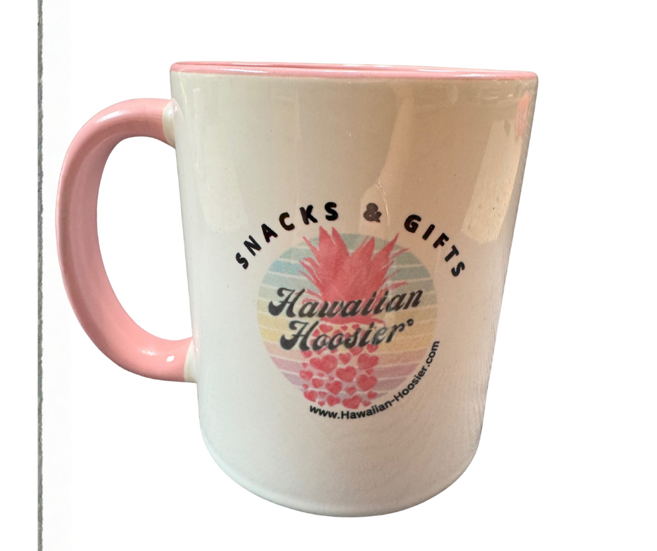 Hawaiian Hoosier Coffee Mug – “Aloha from Ellettsville” Edition